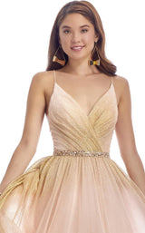 3 of 4 Clarisse 8121 Dress Blush-Gold