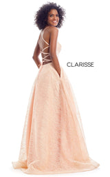 2 of 4 Clarisse 8122 Dress Light-Peach