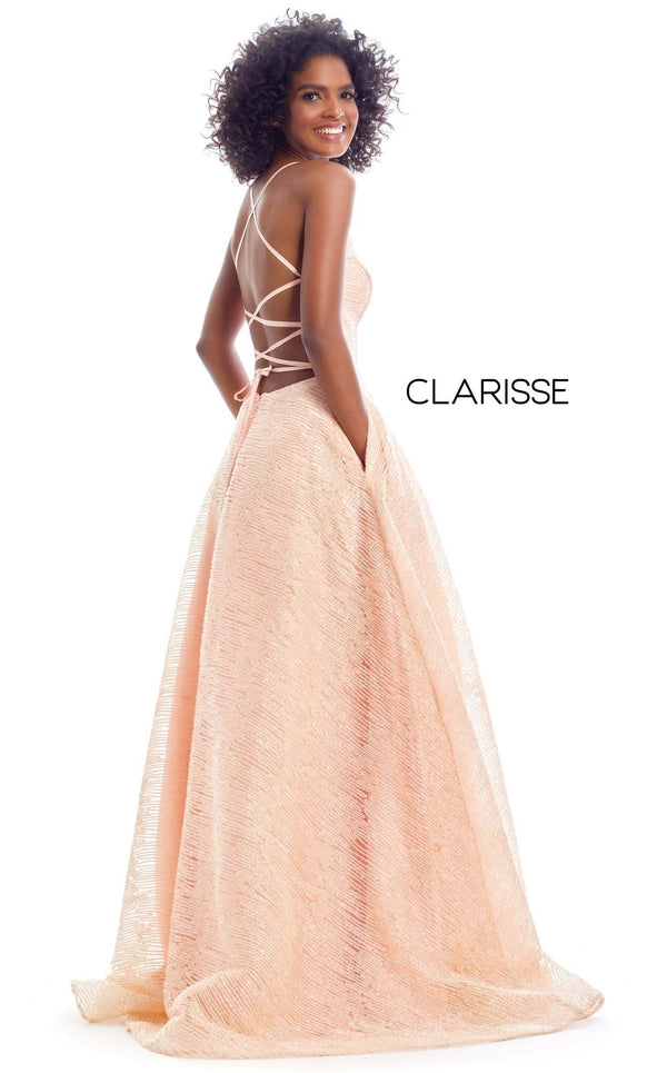 Clarisse 8122 Dress Light-Peach