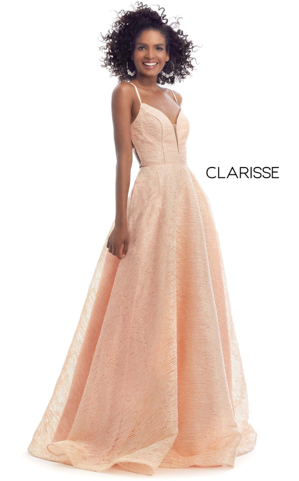 Clarisse 8122 Dress Light-Peach