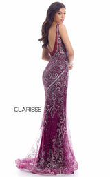 2 of 4 Clarisse 8127 Dress Bordeaux