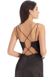 6 of 6 Clarisse 8143 Dress Black