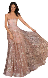 1 of 4 Clarisse 8167 Dress Rose-Gold