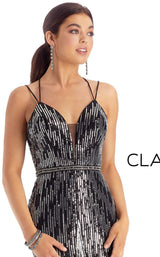 3 of 4 Clarisse 8174 Dress Black-Silver