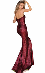 2 of 4 Clarisse 8179 Dress Wine