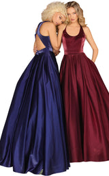 2 of 4 Clarisse 8193 Dress Cobalt