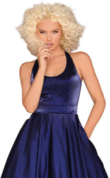 3 of 4 Clarisse 8193 Dress Cobalt