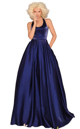 1 of 4 Clarisse 8193 Dress Cobalt