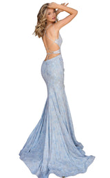 2 of 4 Clarisse 8198 Dress Winter-Blue