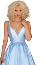 3 of 4 Clarisse 8199 Dress Powder-Blue