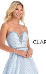 3 of 4 Clarisse 8201 Dress Winter-Blue