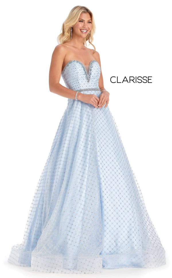 Clarisse 8201 Dress Winter-Blue