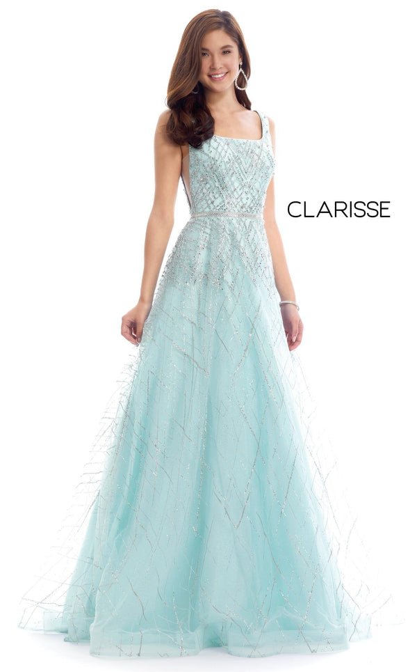 Clarisse 8202 Dress Frost-Blue