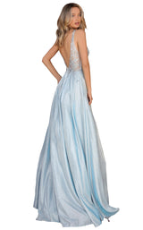 2 of 4 Clarisse 8203 Dress Ice-Blue