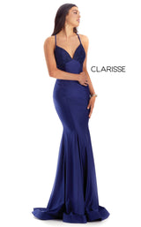 1 of 4 Clarisse 8209 Dress Navy