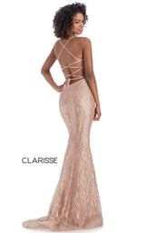 2 of 4 Clarisse 8222 Dress Rose-Gold