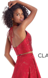 4 of 4 Clarisse 8229 Dress Vamp-Red