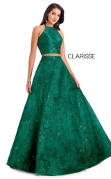 1 of 4 Clarisse 8229 Dress Forest-Green