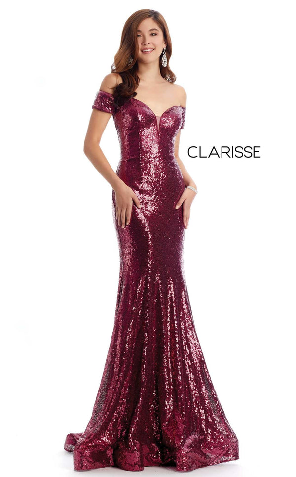 Clarisse 8238 Dress Ruby