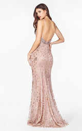 2 of 2 Cinderella Divine CM9170 Dress Rose-Gold