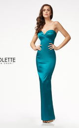 1 of 2 Colette CL21715 Dark Teal