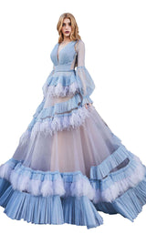 1 of 4 Cristallini SKA916 Light Blue