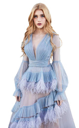 2 of 4 Cristallini SKA916 Light Blue