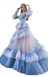 3 of 4 Cristallini SKA916 Light Blue