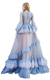 4 of 4 Cristallini SKA916 Light Blue