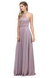 1 of 2 Dancing Queen 2092 Dress Mocha