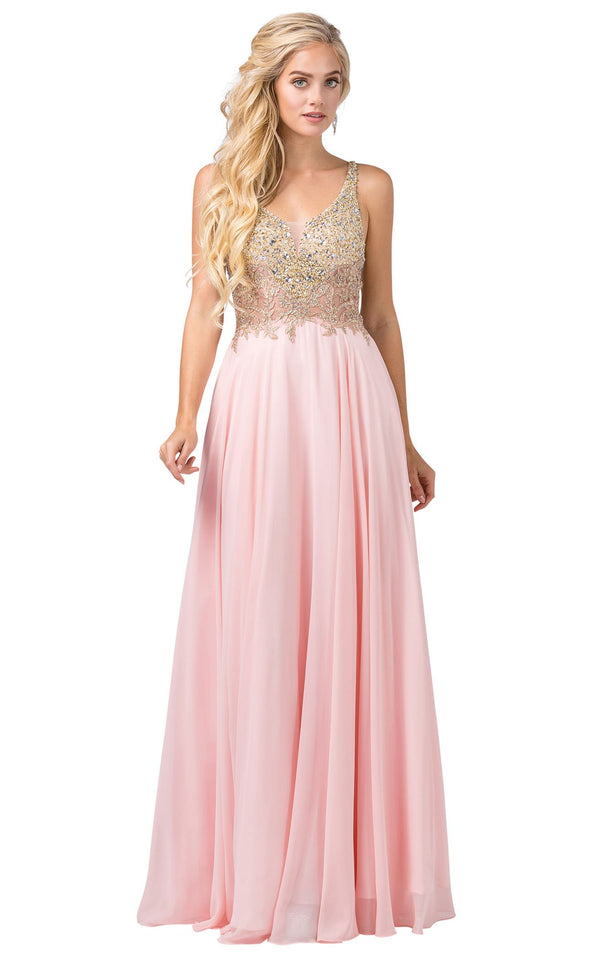 Dancing Queen 2494 Dress Blush