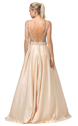 3 of 3 Dancing Queen 2512 Dress Champagne