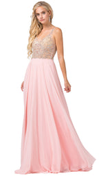 1 of 3 Dancing Queen 2513 Dress Blush