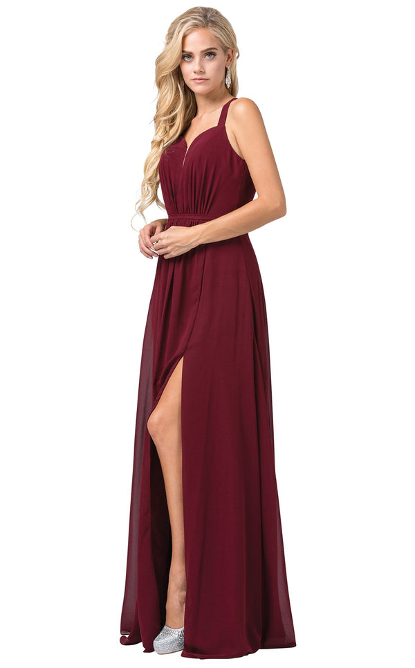 Dancing Queen 2541 Dress Burgundy