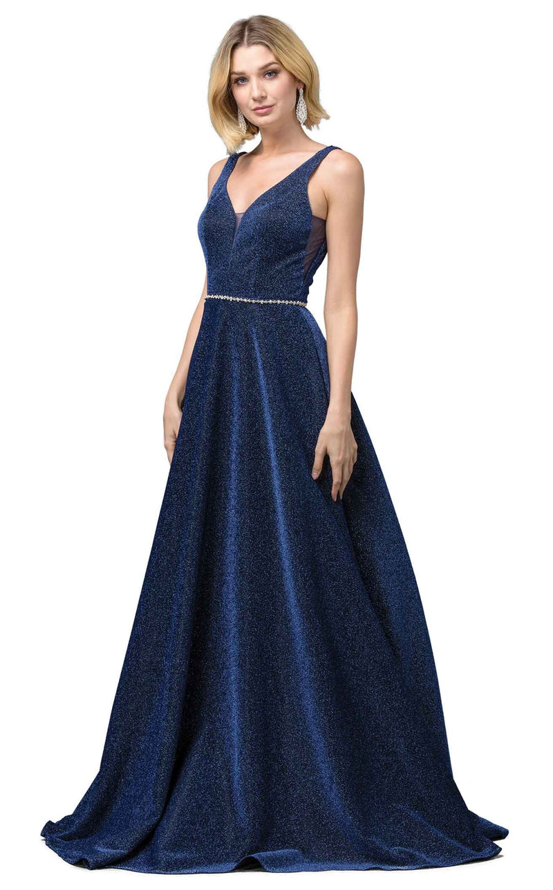 Dancing Queen 2706 Dress Navy