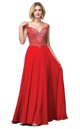 Dancing Queen 2818 Dress Red