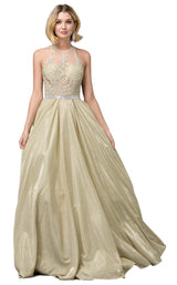 2 of 3 Dancing Queen 2829 Dress Light-Yellow