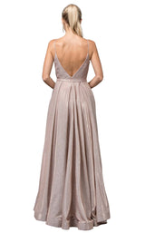 3 of 3 Dancing Queen 2867 Dress Rose-Gold
