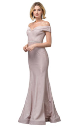 1 of 3 Dancing Queen 2871 Dress Rose-Gold