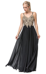 1 of 8 Dancing Queen 2890 Dress Black