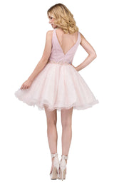 3 of 3 Dancing Queen 3019 Dress Dusty-Pink
