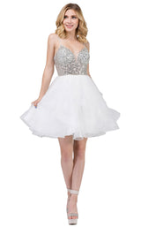 Dancing Queen 3050 Dress Off-White