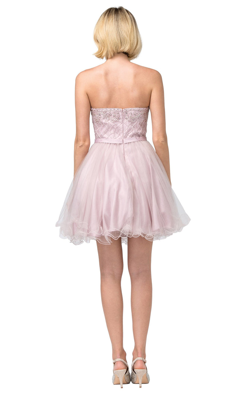 Dancing Queen 3056 Dress Dusty-Pink
