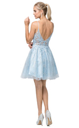 5 of 5 Dancing Queen 3158 Dress Sky-Blue
