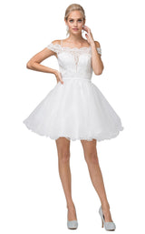 3 of 5 Dancing Queen 3167 Dress Off-White