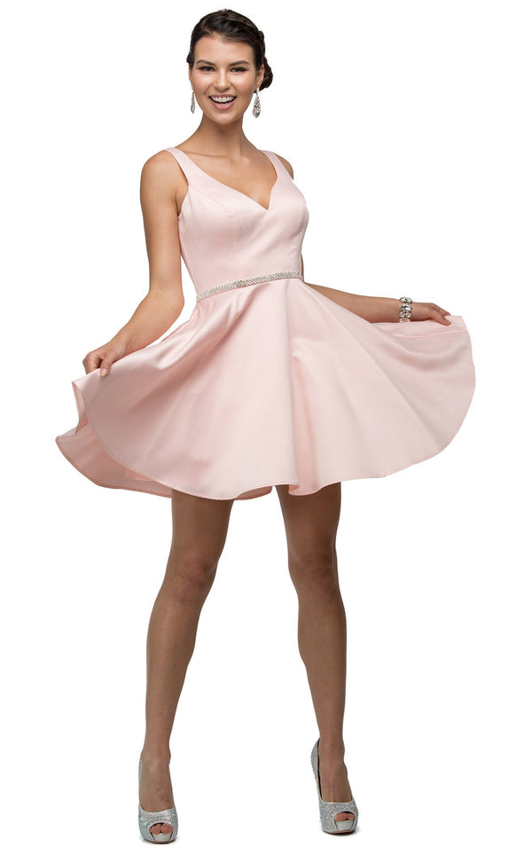 Dancing Queen 9504 Dress Blush