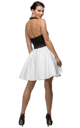 2 of 2 Dancing Queen 9509 Dress Black-White