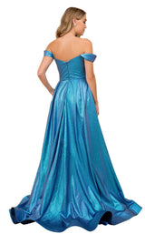 4 of 8 Nox Anabel E366 Dress Metallic-Blue