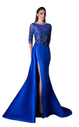 1 of 3 Edward Arsouni Couture FW0395 Blue