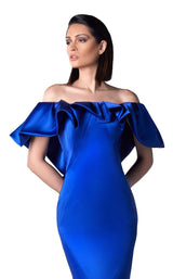 2 of 2 Edward Arsouni Couture FW0396 Blue